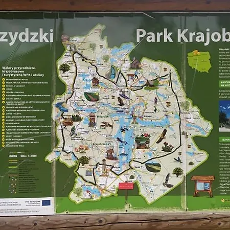 Lejlighed Dom Drewniany Na Kaszubach, Rzeka, Las, Pola, Niedaleko Jeziora Nowa Kiszewa