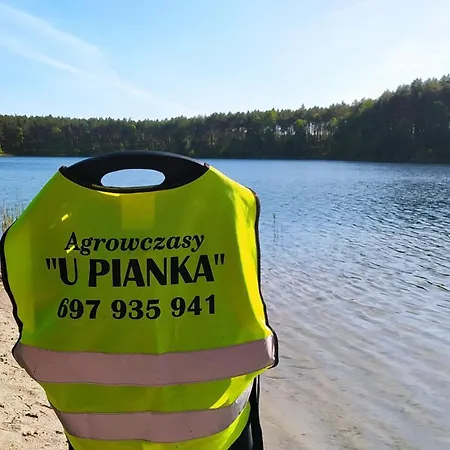 Dom Drewniany Na Kaszubach, Rzeka, Las, Pola, Niedaleko Jeziora Nowa Kiszewa