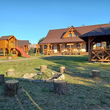 Dom Drewniany Na Kaszubach, Rzeka, Las, Pola, Niedaleko Jeziora Апартаменты *