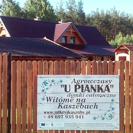 Dom Drewniany Na Kaszubach, Rzeka, Las, Pola, Niedaleko Jeziora Nowa Kiszewa
