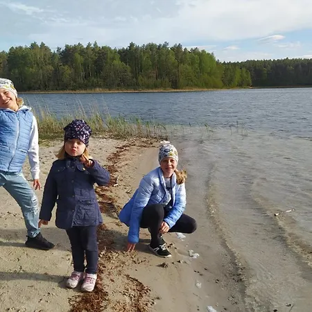 Dom Drewniany Na Kaszubach, Rzeka, Las, Pola, Niedaleko Jeziora Апартаменты *