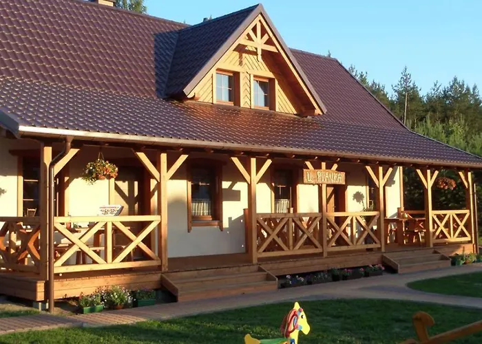 Lägenhet Dom Drewniany Na Kaszubach, Rzeka, Las, Pola, Niedaleko Jeziora