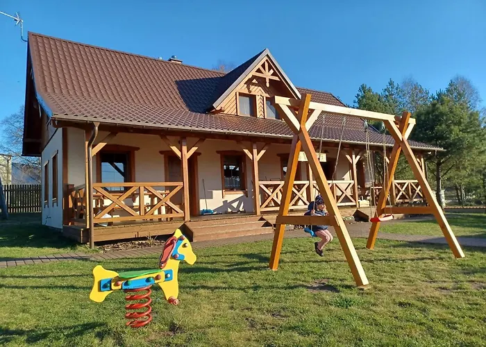 Dom Drewniany Na Kaszubach, Rzeka, Las, Pola, Niedaleko Jeziora Lägenhet Nowa Kiszewa