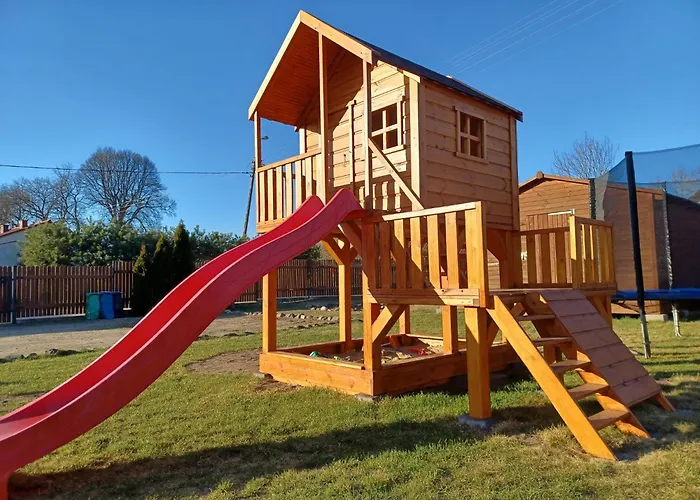 Dom Drewniany Na Kaszubach, Rzeka, Las, Pola, Niedaleko Jeziora Nowa Kiszewa